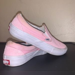 Vans slip on pro bubblegum pink